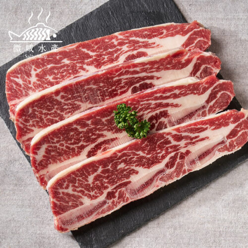 美國 Choice 帶骨牛小排(600g)